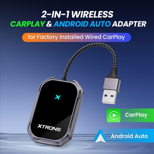 Xtrons wireless carplay - 2-in-1,