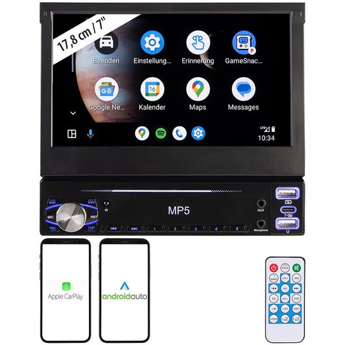 Creasono din autoradio mit - creasono, 1-din-autoradio