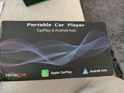 Portable car player - car,