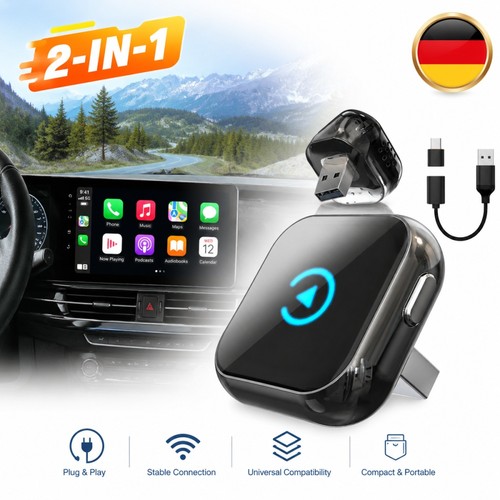 Wireless apple carplay adapter - wireless,