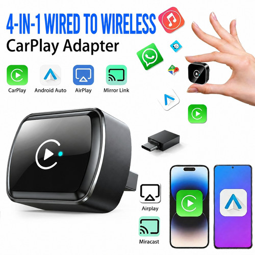 Wireless carplay - 4-in-1,
