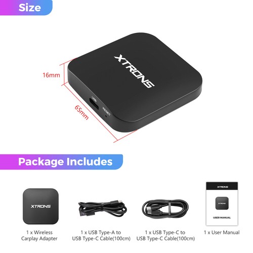 Wireless carplay adapter - wireless,