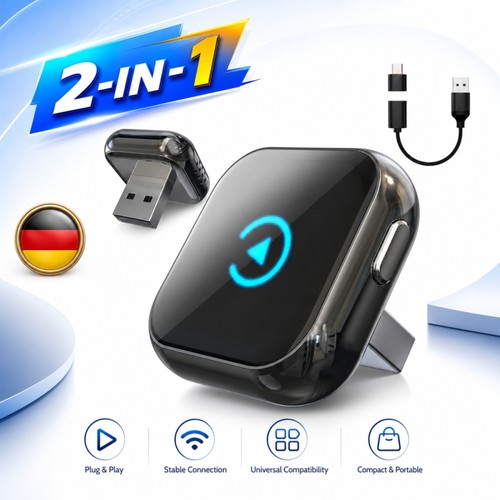 Wireless carplay - 2-in-1,