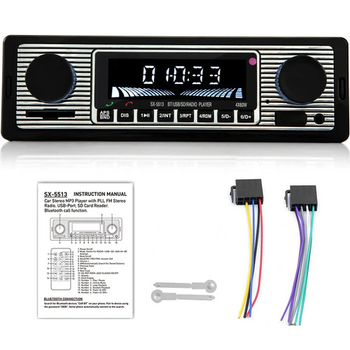 Retro autoradio bluetooth - autoradio,